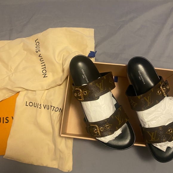 Louis Vuitton Bom Dia Flat Mule - Picture 5 of 7